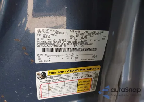 2019 Lincoln Navigator Reserve z USA, uszkodzony, nr VIN 5LMJJ2LT3KEL20057